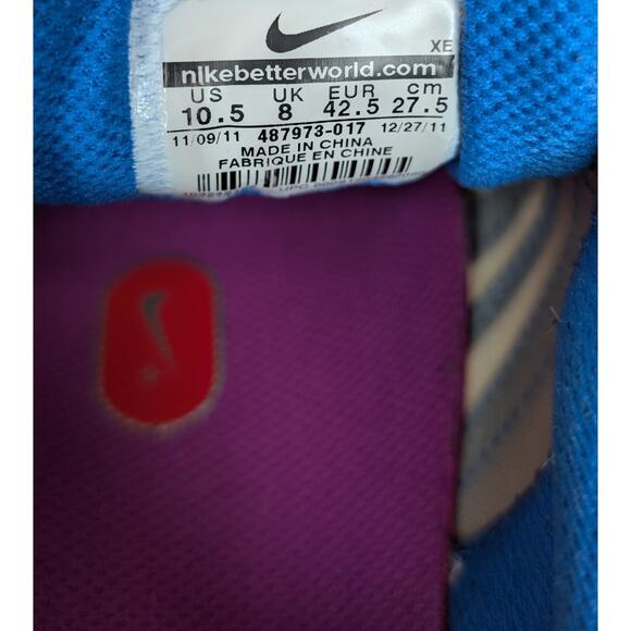 Nike Women's Zoom Elite Grey Purple Women's size 10.5M - Picture 8 of 13